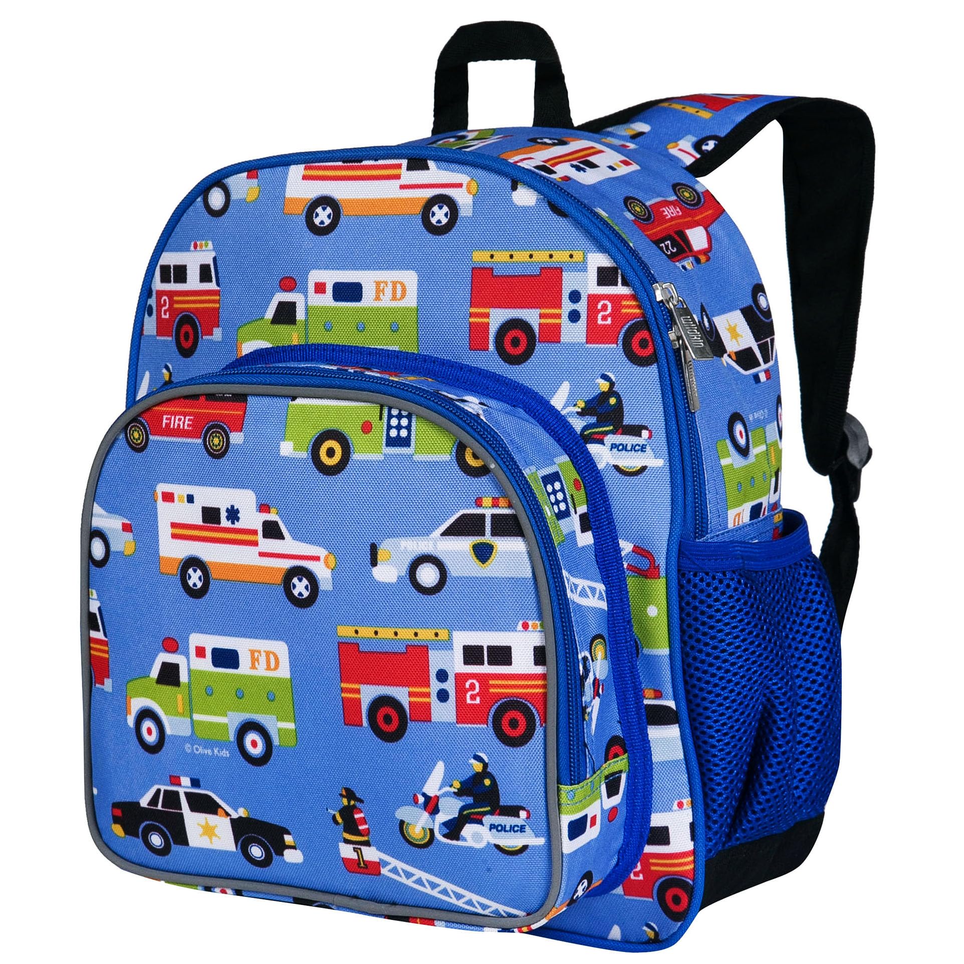 Wildkin 12-inch Kids Backpack – Padded, Adjustable, Ideal for Daycare & Travel - Heroes