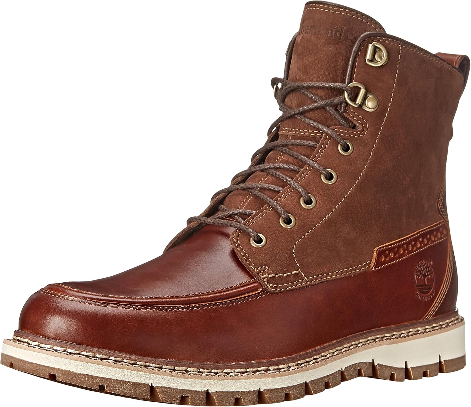 timberland britton hill waterproof moc toe boot