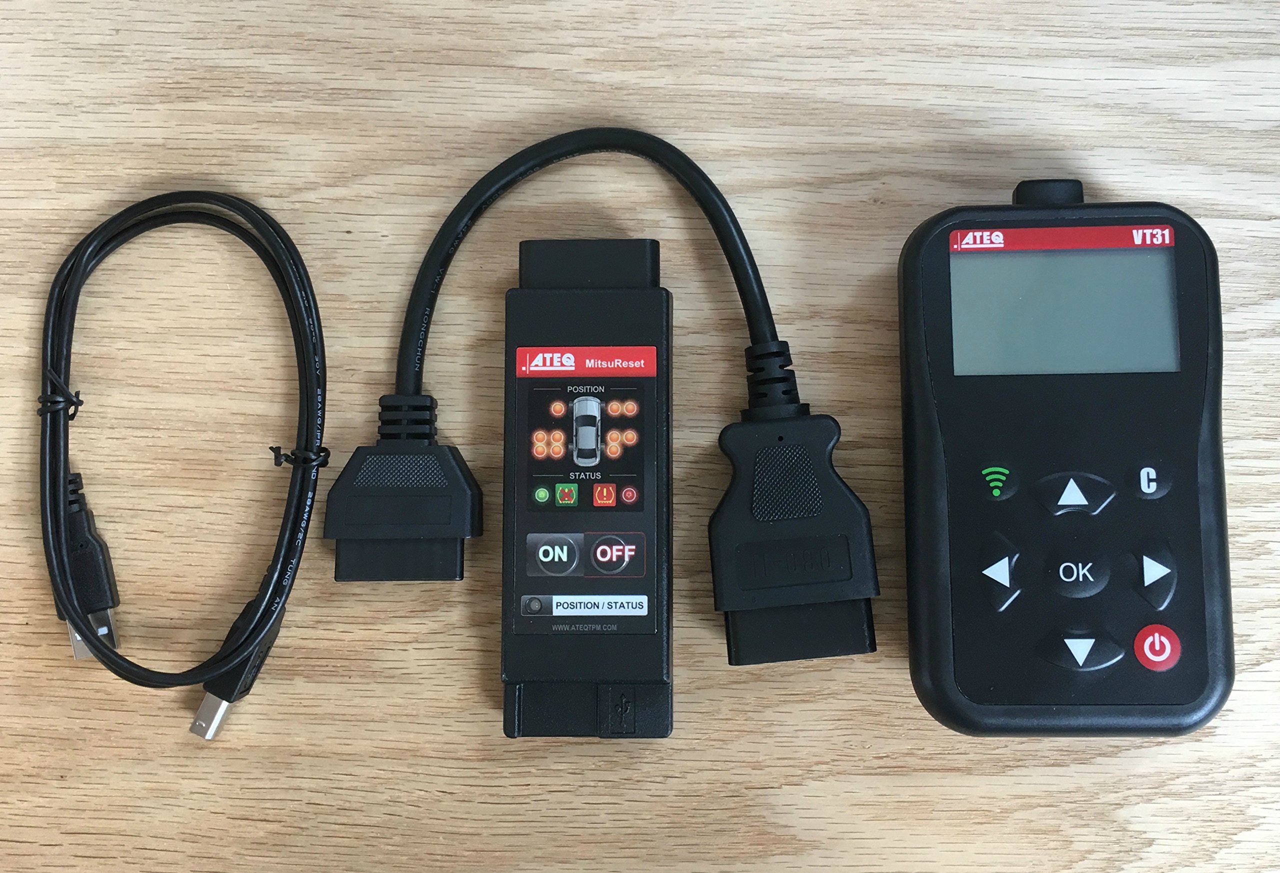 Galleon ATEQ Mitsubishi Lancer Outlander Mirage Tire Pressure