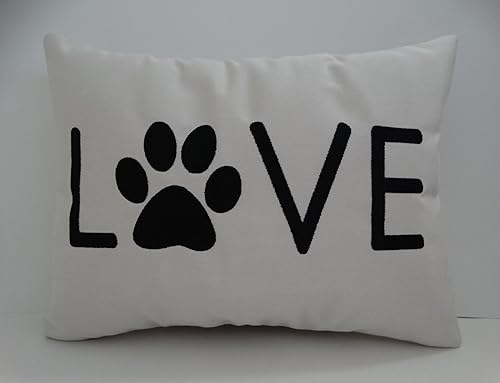 Amazon Com Pillow Cover Dog Pillow Cover Love Pillow Cover