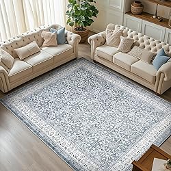 jinchan Floral 8x10 Area Rugs for Living Room