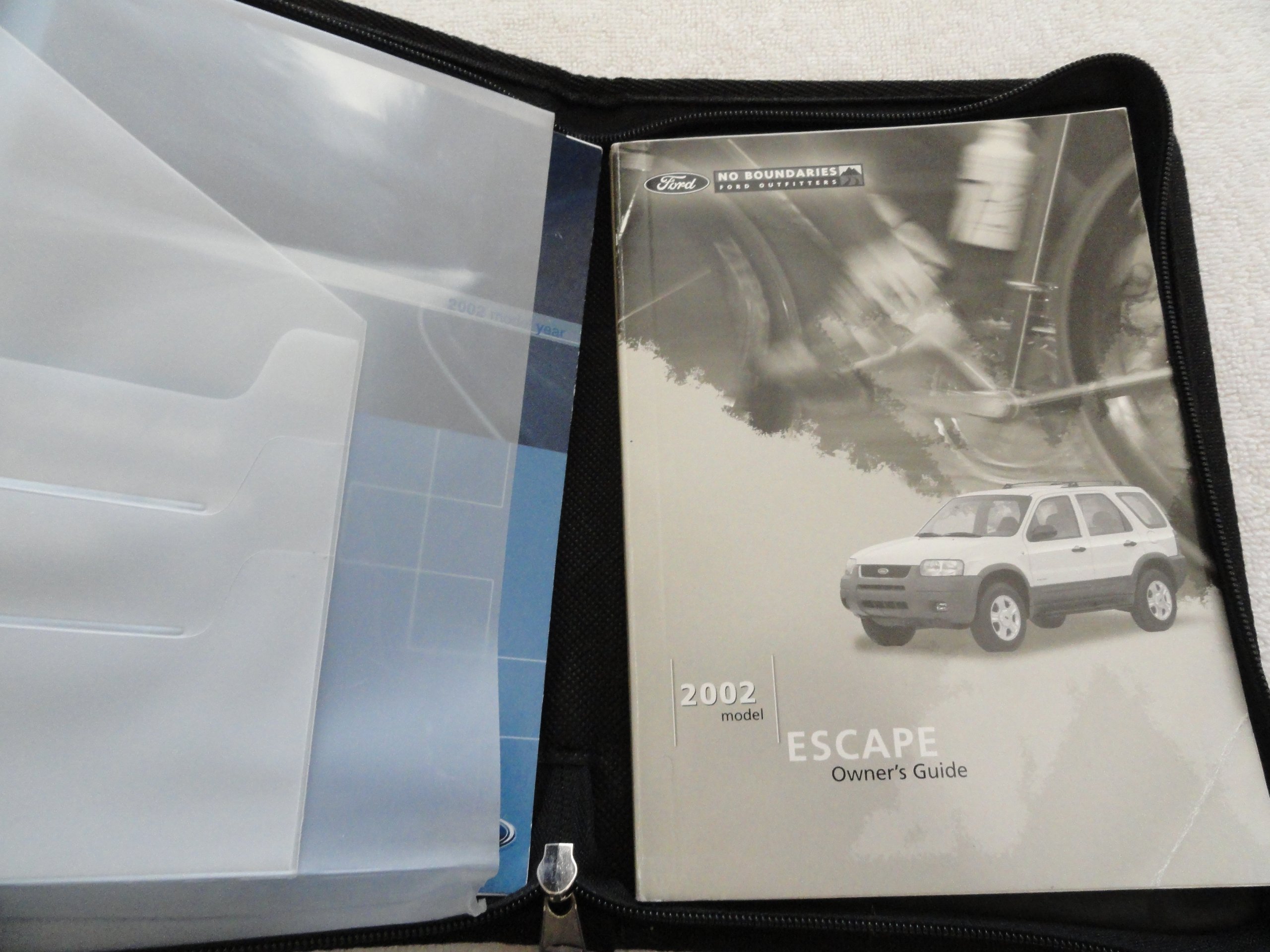 2002 Ford Escape Owners Manual Paperback – 2002