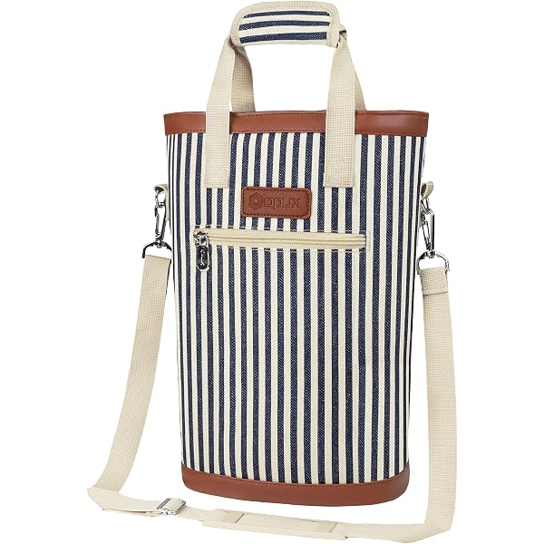 Amazon.com: Picnic at Ascot - Deluxe Insulated Wine Tote with 2 Wine Glasses,  Napkins and Corkscrew: Home & Kitchen