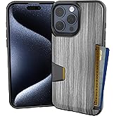 Smartish® iPhone 15 Pro Max Wallet Case - Wallet Slayer Vol. 1 [Slim + Protective] Credit Card Holder - Drop Tested Hidden Card Slot Cover Compatible with Apple iPhone 15 Pro Max - Graspin' Aspen