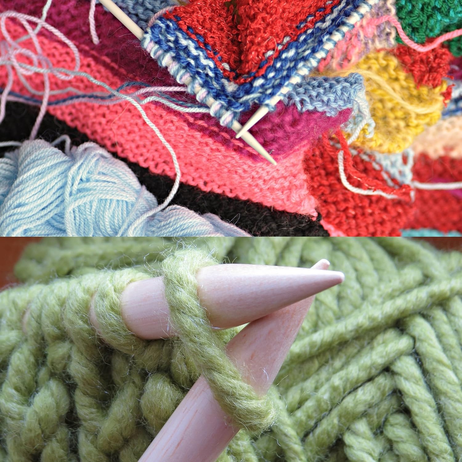 Set da 80 Ferri Doppia Punta in Bamb¹ Da Curtzy Kit Ferri con Set da 80 Ferri Doppia Punta in Bamb¹ Da Curtzy Kit Ferri con Custodia in Cotone Omaggio Il Miglior Set per Principianti e Professionisti