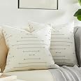 Cuscino Decorativo 45x45 Cm In Misto Cotone, Federa Con Frase 'Credere Nella Cenerentola'