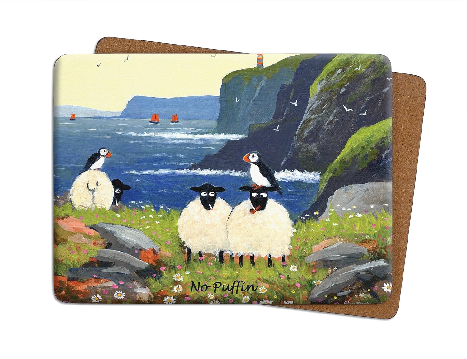 Thomas Joseph - Set of 6 Placemats (Edition 3), Multicolor - Image 4