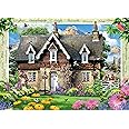 Ravensburger Hillside Cottage 1000-Piece Puzzle - Country Cottage Collection No. 15