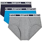 Nautica Men's Classic Cotton Stretch 3-Pack Briefs