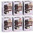 Katz Gluten Free Chocolate Frosted Donuts | Dairy Free, Nut Free, Soy Free, Gluten Free | Kosher (6 Packs of 6 Donuts, 14 Ounce Each)