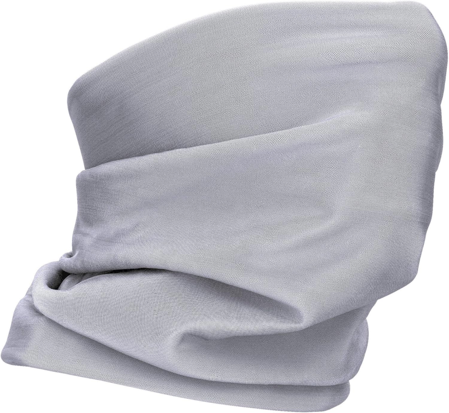 MKR Bandoozi Neck Warmer Lightweight Breathable Neck Tube Balaclava Multifunctional Scarf Snood Headband Face Mask (Stone Grey)