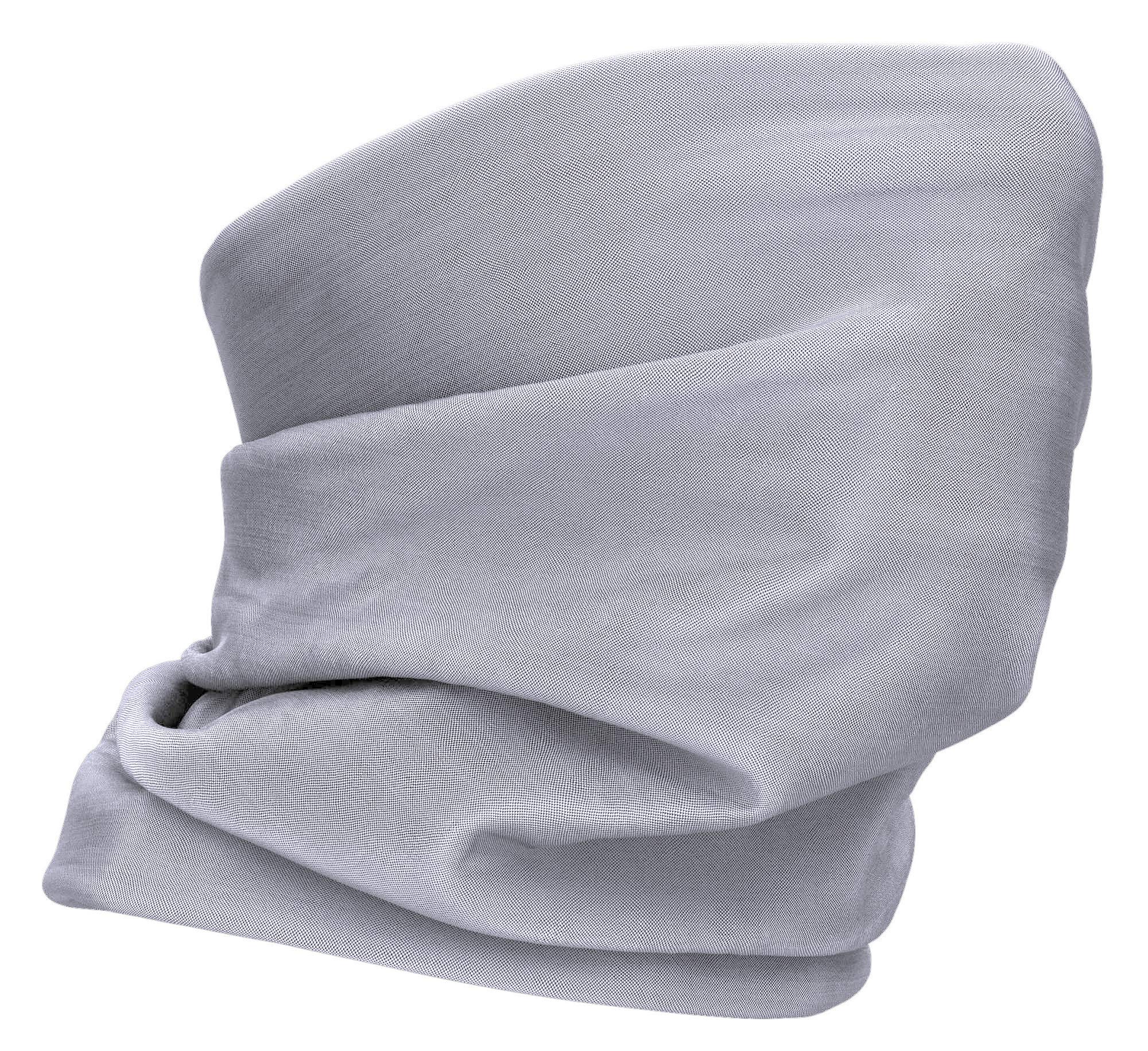 MKR Bandoozi Neck Warmer Lightweight Breathable Neck Tube Balaclava Multifunctional Scarf Snood Headband Face Mask (Stone Grey)