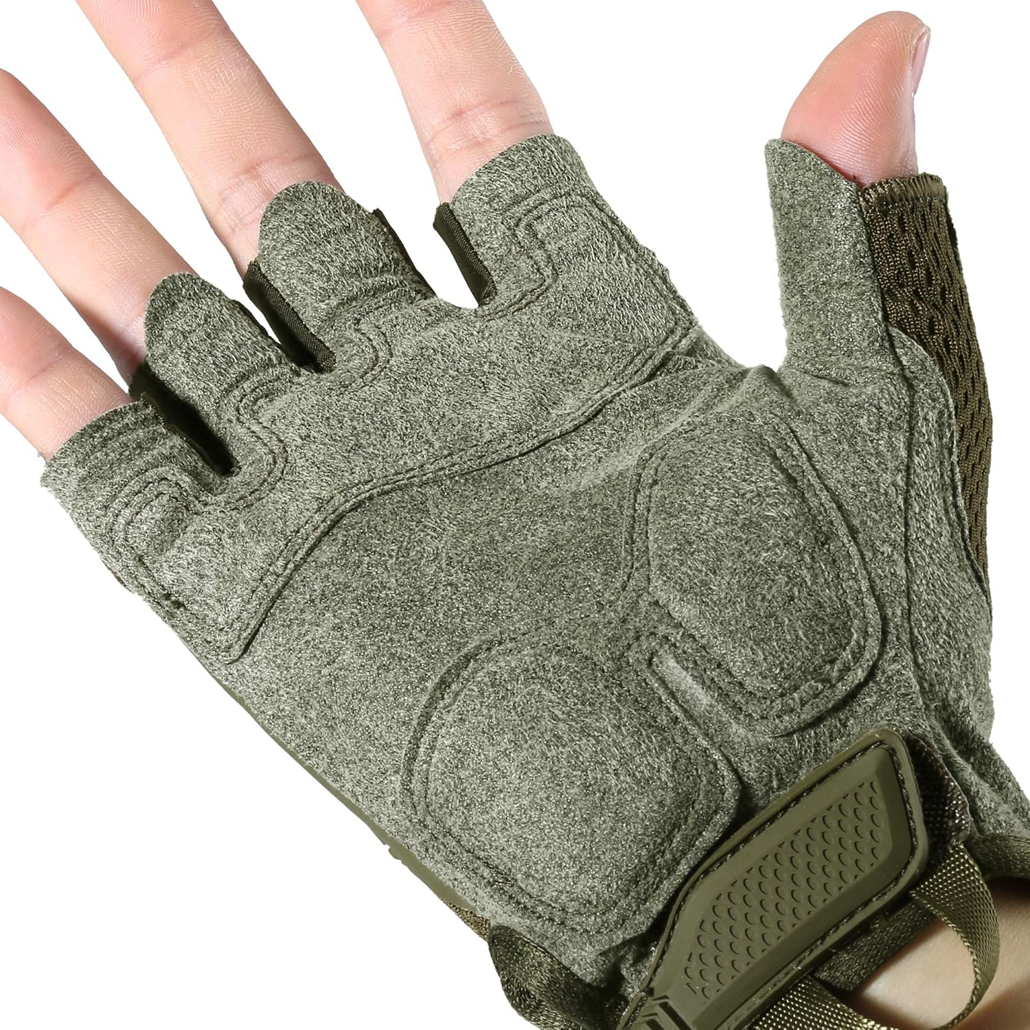 AXBXCX Touch Screen Fingerless Motorcycle Gloves: Sports & Outdoors