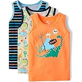 The Children's Place Boys and Toddler Assorted Sleeveless Tank Tops