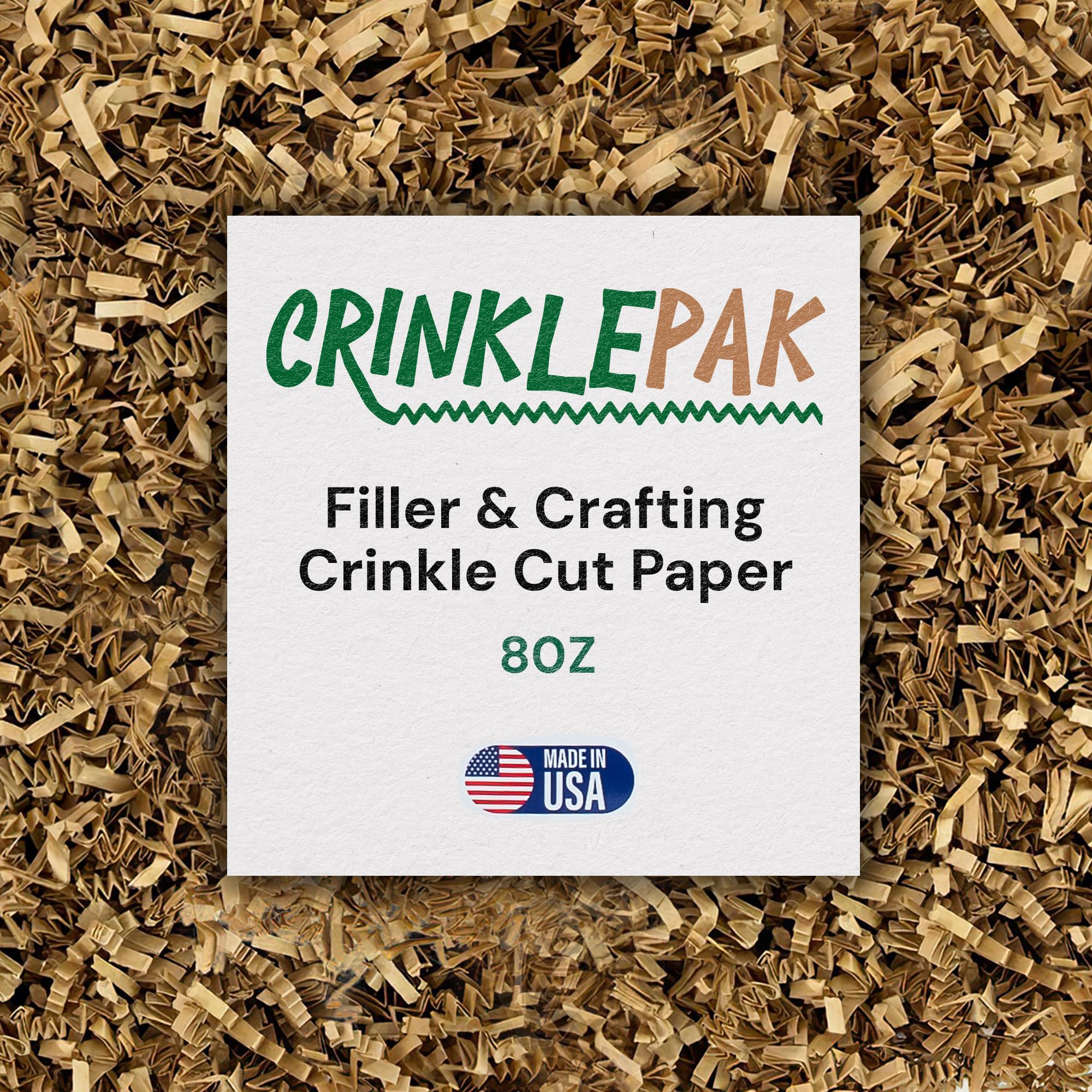CrinklePak USA Made Crinkle Cut Paper Shred Filler