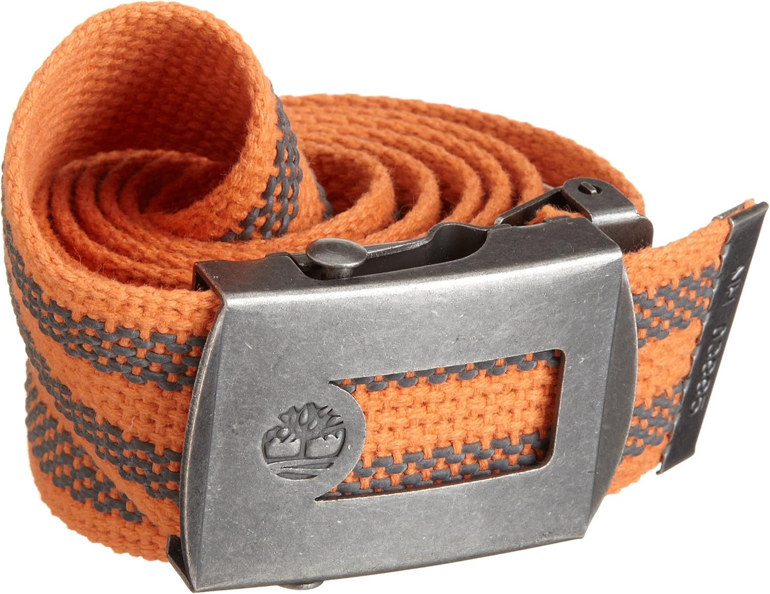 Timberland Men's Cotton  Belt at Amazon Men’s Clothing store Apparel Belts