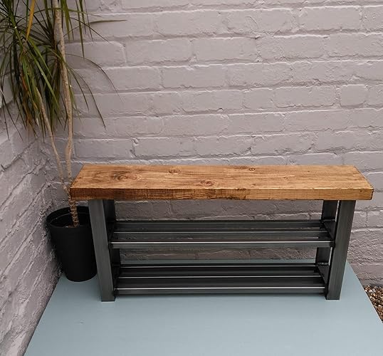 Shoe storage bench Amazon.co.uk Handmade