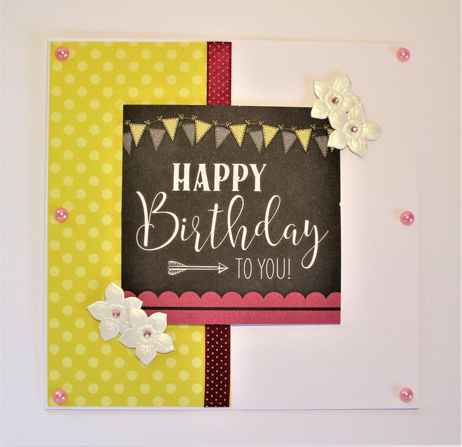 HANDMADE LADIES BIRTHDAY CARDCAN BE PERSONALIZED Amazon.co.uk Handmade