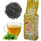 BACH TRA Green Tea Loose Leaf 17.64 oz | Authentic Thai Nguyen Tea Buds | Smooth & Naturally Low Caffeine | Large Value Pack