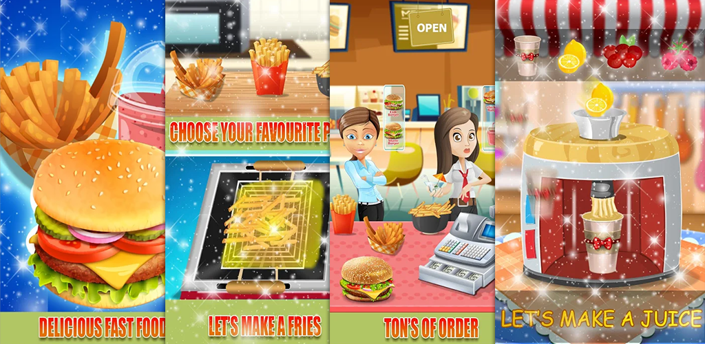 Burger Cooking Game 2020 Fast Food Maker for