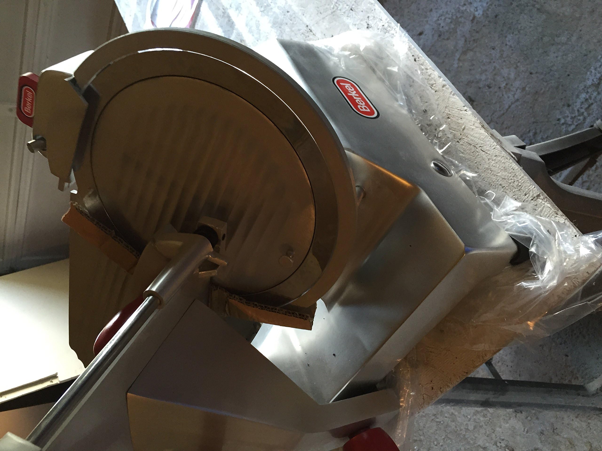 Berkel 827A Slicer Manual Angled Gravity Feed 12in
