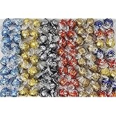 Lindt Lindor Assorted Flavored Truffles, Perfect for Parties Birthdays Engagements Weddings and More Occasions and Events, 100 Count