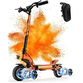 Electric Scooter for Adults 3200W Dual Motor 40-Mile Range 10" Tire UL 2272 | Dual Suspension&amp; Braking, Smart Real-Time Display &amp; NFC, Foldable E Scooter for Commuting