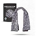 COLD FACTOR Instant Cooling Towel (Camo) | UPF 50+ & Reflective Safety | Moisture Wicking | Chemical-Free Evaporative Cooling |2 Hours of Cooling Comfort