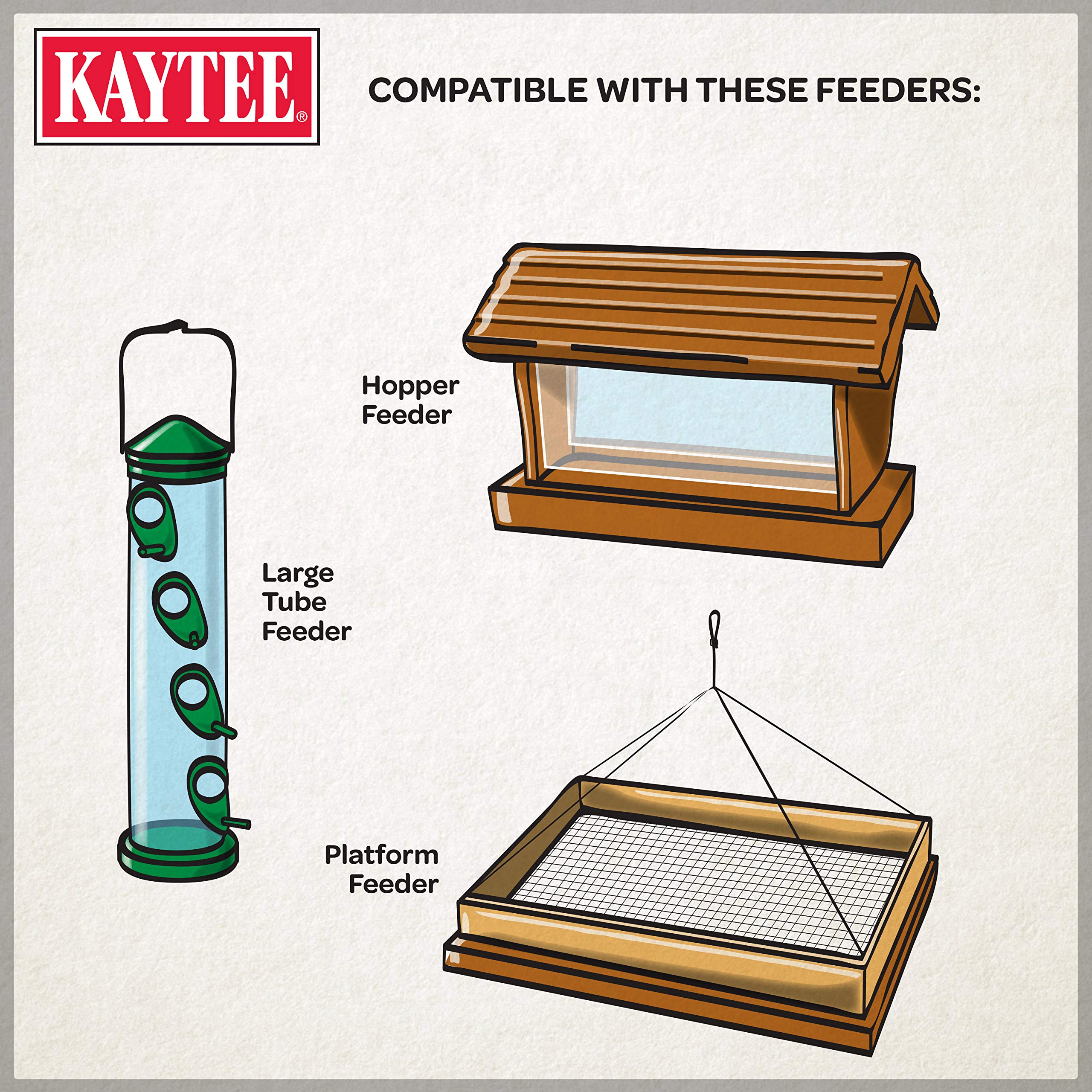 Kaytee Wild Bird Ultimate No Mess Wild Bird Food Seed For Cardinals