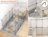 HOMIDEC Rabbit Run Double Puppy Pen 29 Panels DIY Encrypted Wire Mesh view 5