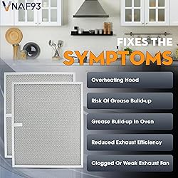Upgraded 2 Pack BPS1FA30 Grease Filters