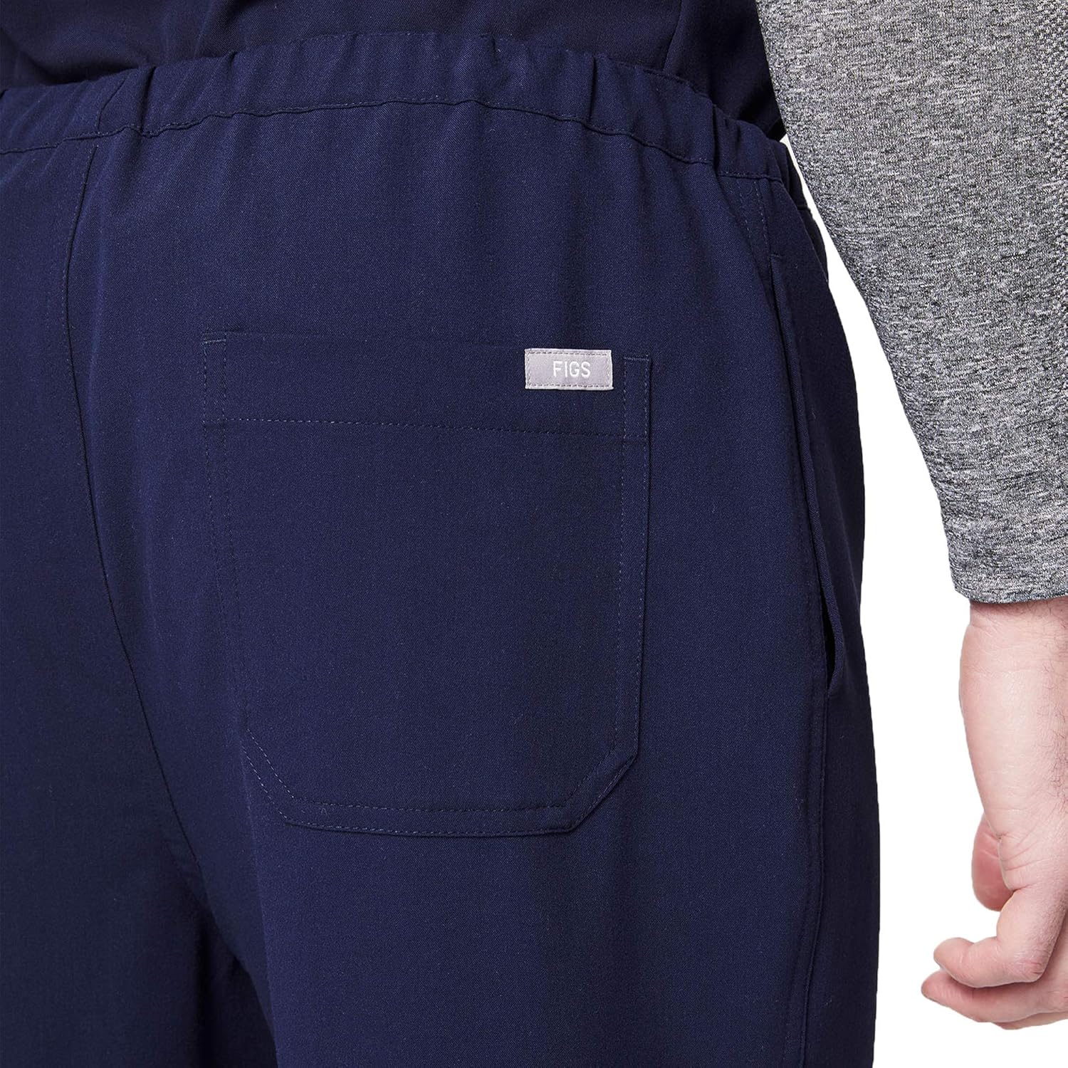 FIGS Pisco Basic Scrub Pants for Men – Tailored Fit, Super Soft Stretch, Anti-Wrinkle Medical Scrub Pants: Clothing