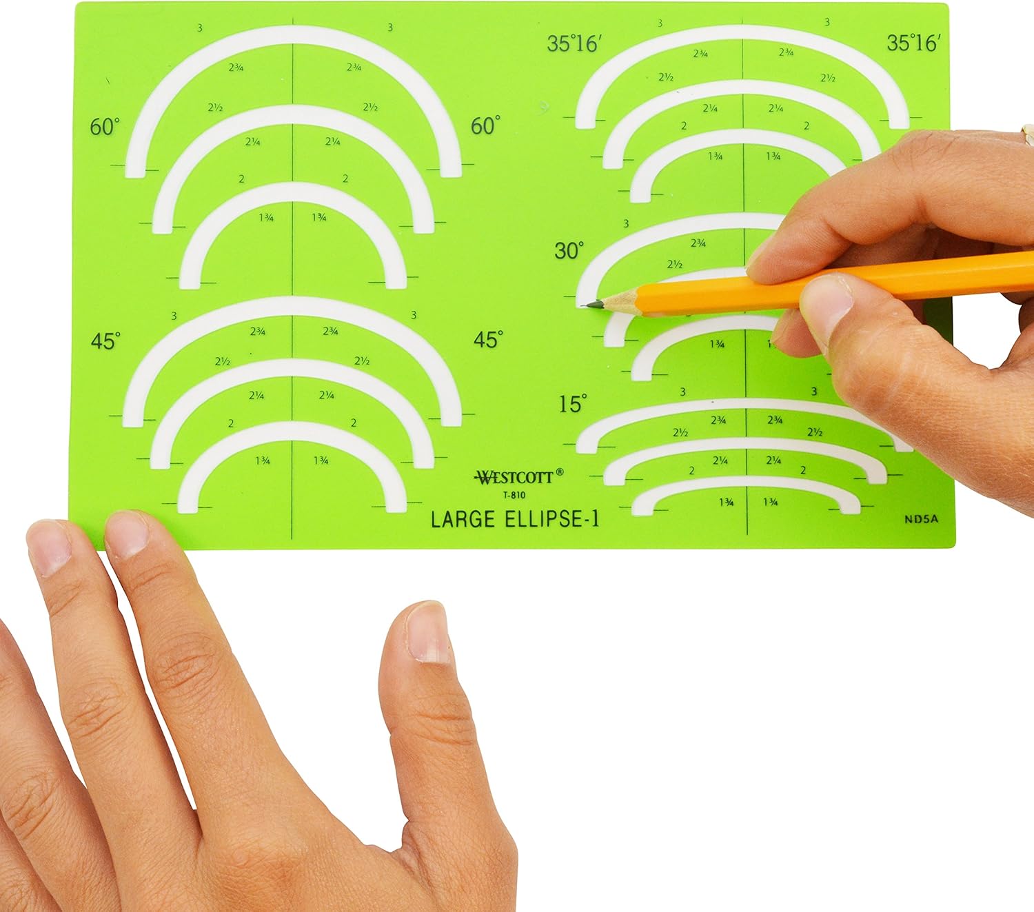 Westcott Technical Drawing Template (T-810) : Office Products