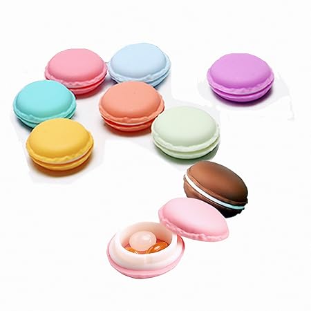 Mini Macaron Kosmetiktasche Kopfhörer Box Tragetasche Für Schmuck Medikamente Ring Ohrringe,9 Verschiedene Farben