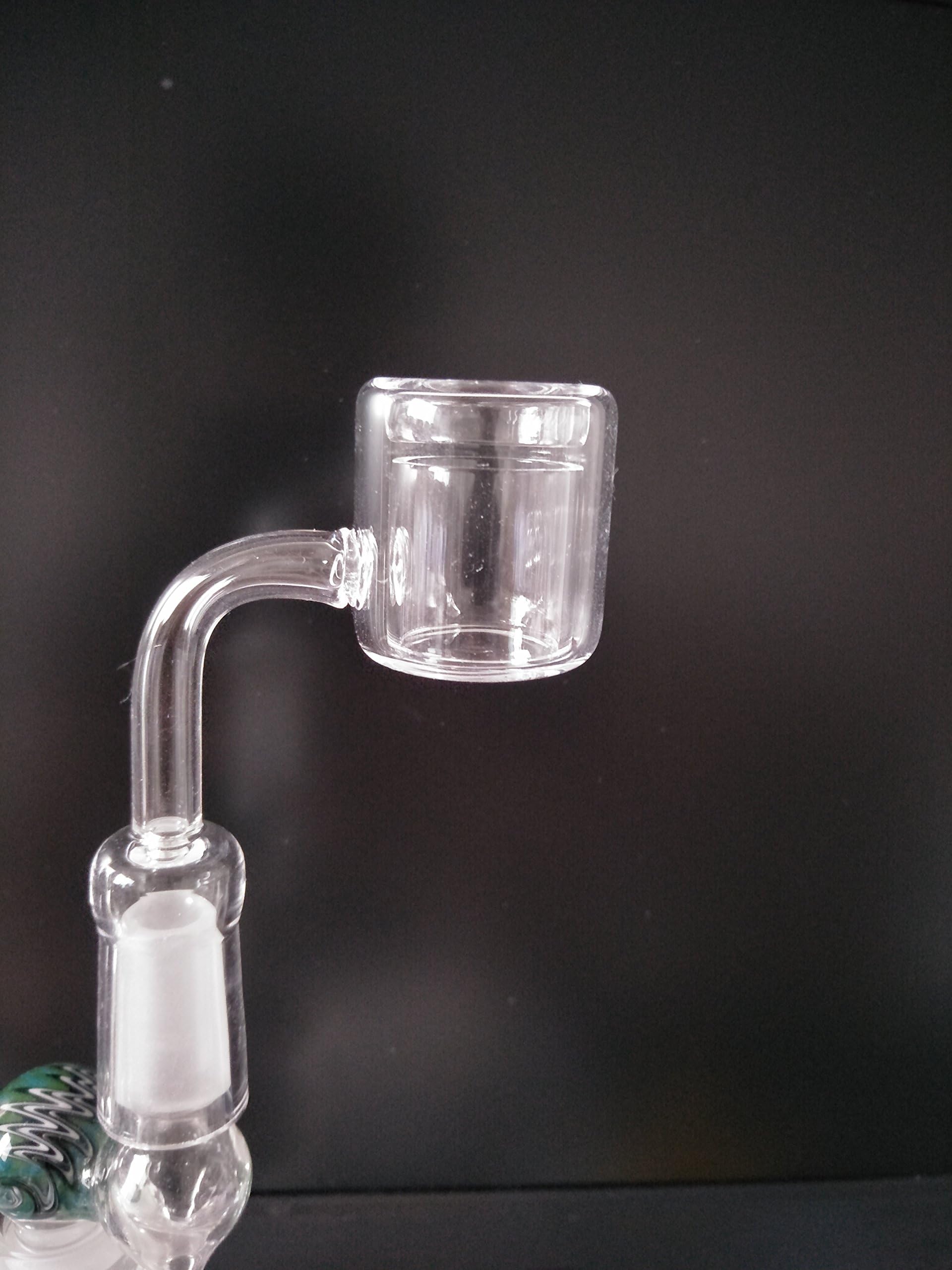 Double Tube Quartz Thermal Banger Nail For Dab Rig Oil Rigs Glass Bongs Water Pipes Accessories - Female Joint (14mm Joint)