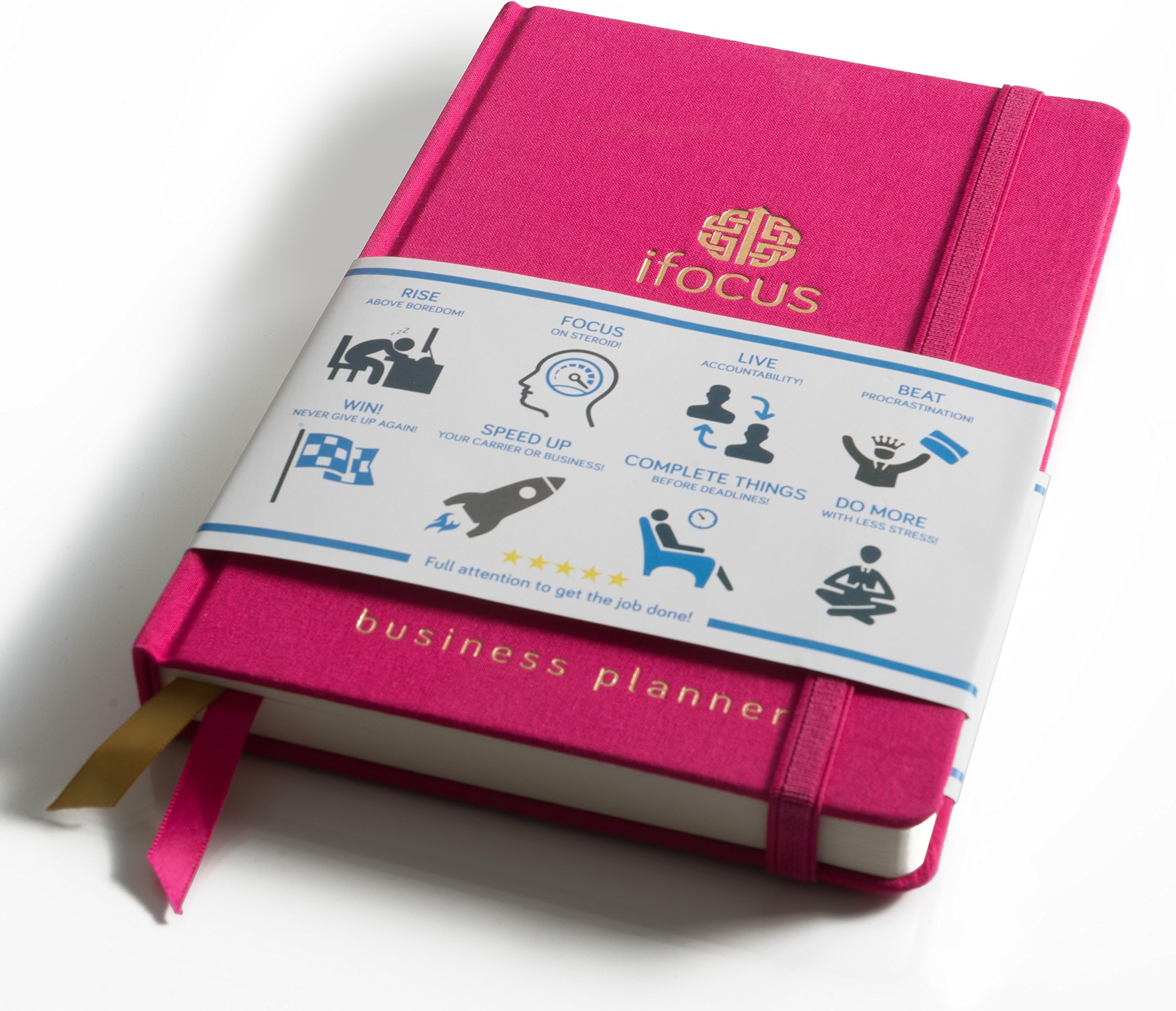 Productivity Planner for Entrepreneurs! Best Daily Planner 2018 - Weekly Agenda / Daily Calendar. Full Focus at a Glance! Beat Procrastination! Jumpstart Your Business! A5 Undated Hardcover Journal