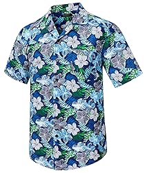 Hawaiian Shirt for Men Short Sleeve Button Down