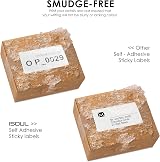 iSOUL 21 Labels Per A4 Sheet 50 Sheets Self Adhesive Inkjet Laser Compatible view 4