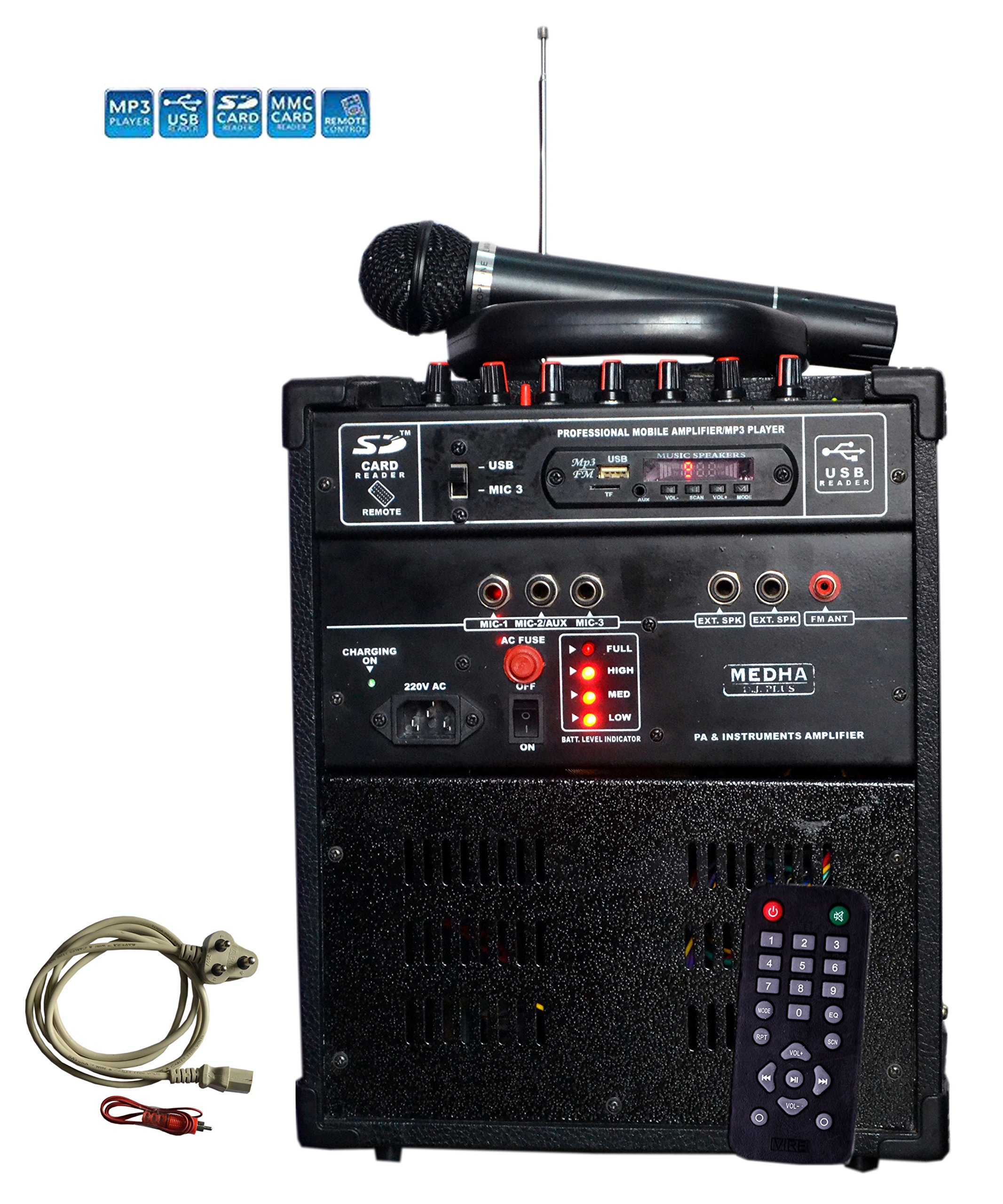 medha dj plus speaker