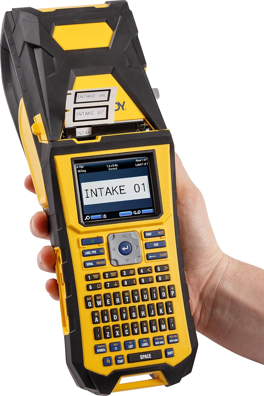 brady handheld printer