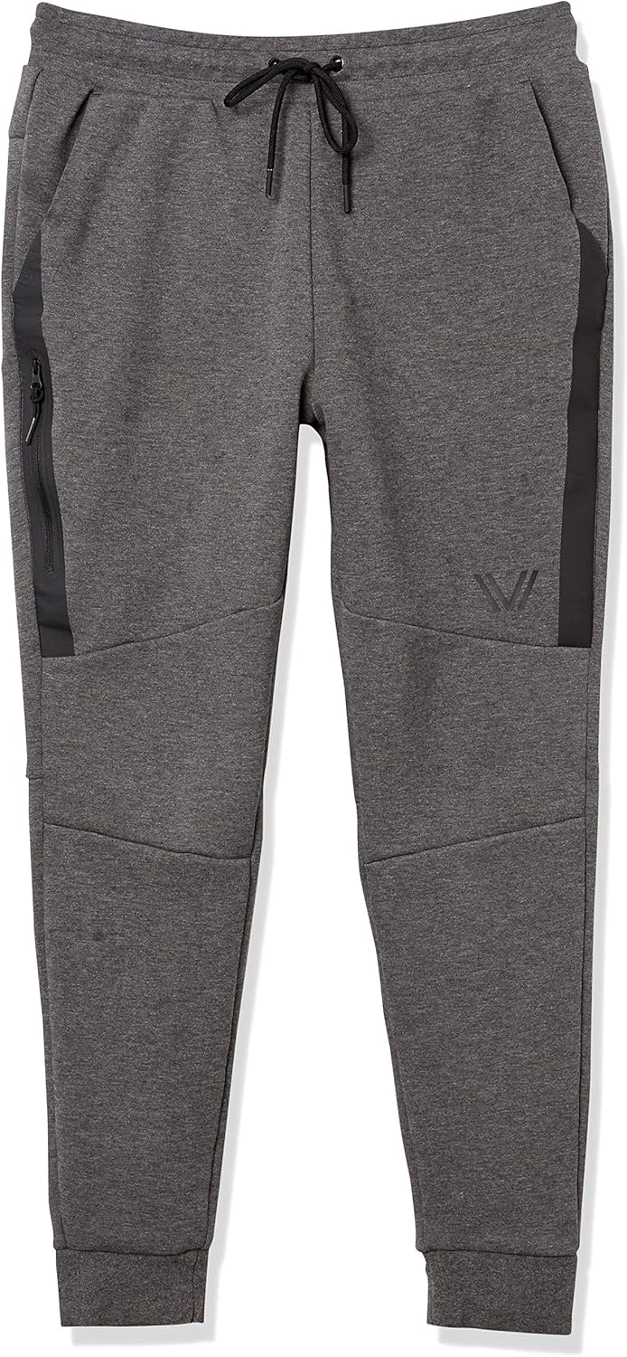  Brand - Peak Velocity Men's Metro Fleece 'Build Your Own' Jogger Sweatpants (S-3XL, Loose, Athletic, Fitted): Clothing