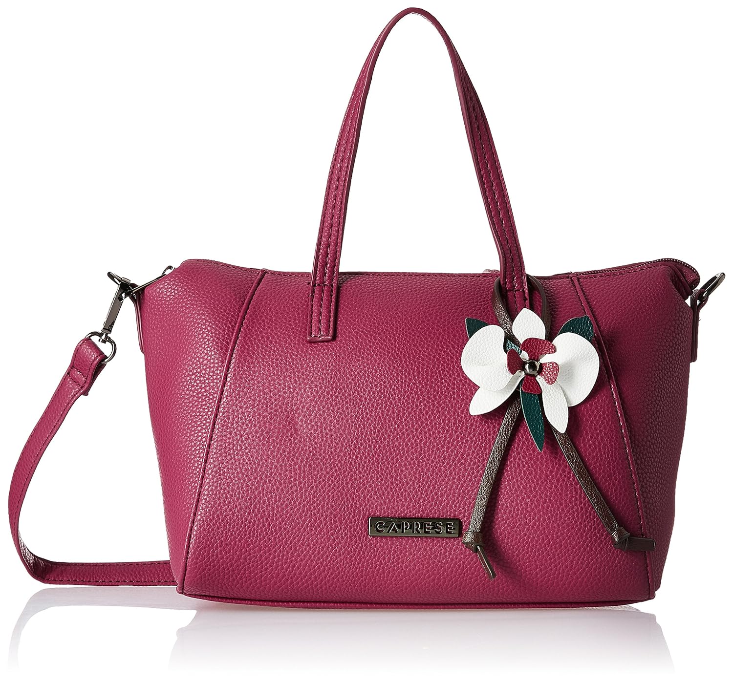 caprese women's satchel (pink)