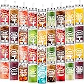 Pickmesh 36 Pcs Employee Appreciation Gifts Thank You Plastic Cups for Staff Inspirational Gifts 13.5 oz Clear Reusable Acrylic Skinny Tumblers with Lid Straw for Women Coworker Teacher (Sometimes)