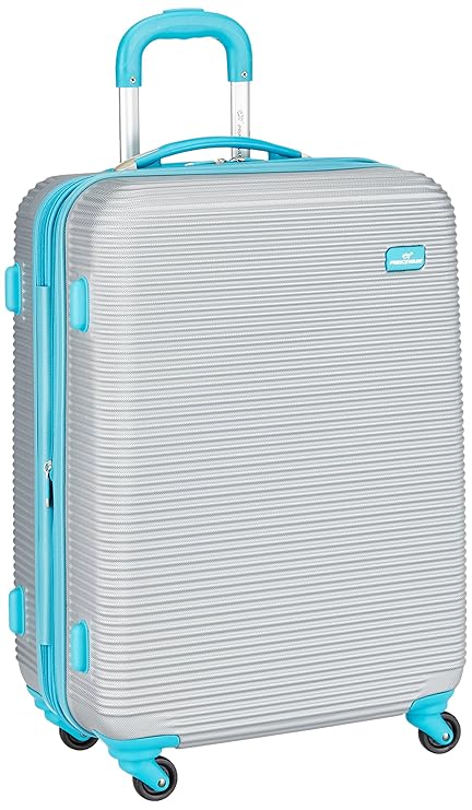 Princeware Linea Polycarbonate 67 cms Light Grey Hardsided Suitcases (6672 - GR)