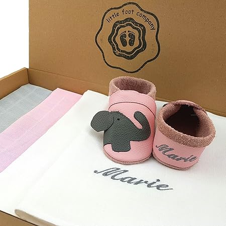 Sparen mit dem Starterset! Spucktücher, 4 Stoffwindeln im Geschenkeset und handgemachte Krabbelschuhe Babyschuhe Lauflernschu