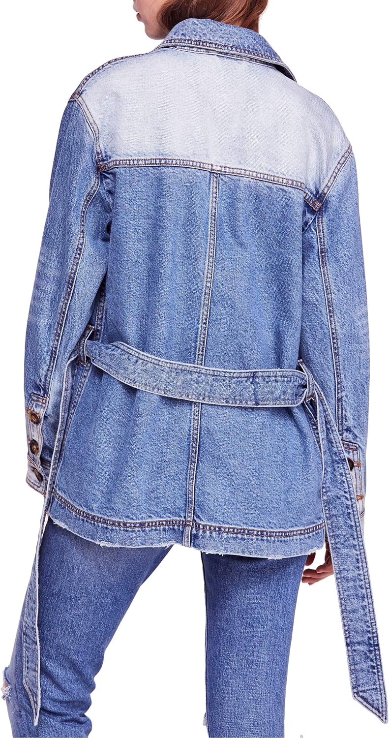 free people heritage denim jacket