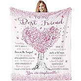 Jamfind Best Friend Birthday Gifts for Women, Gifts for Best Friend Woman, Bestie BFF Soul Sister Graduation Gift Ideas for Women Blanket 60
