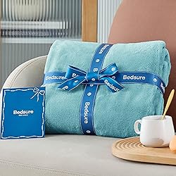 Bedsure GentleSoft Fleece Throw Blanket for Couch