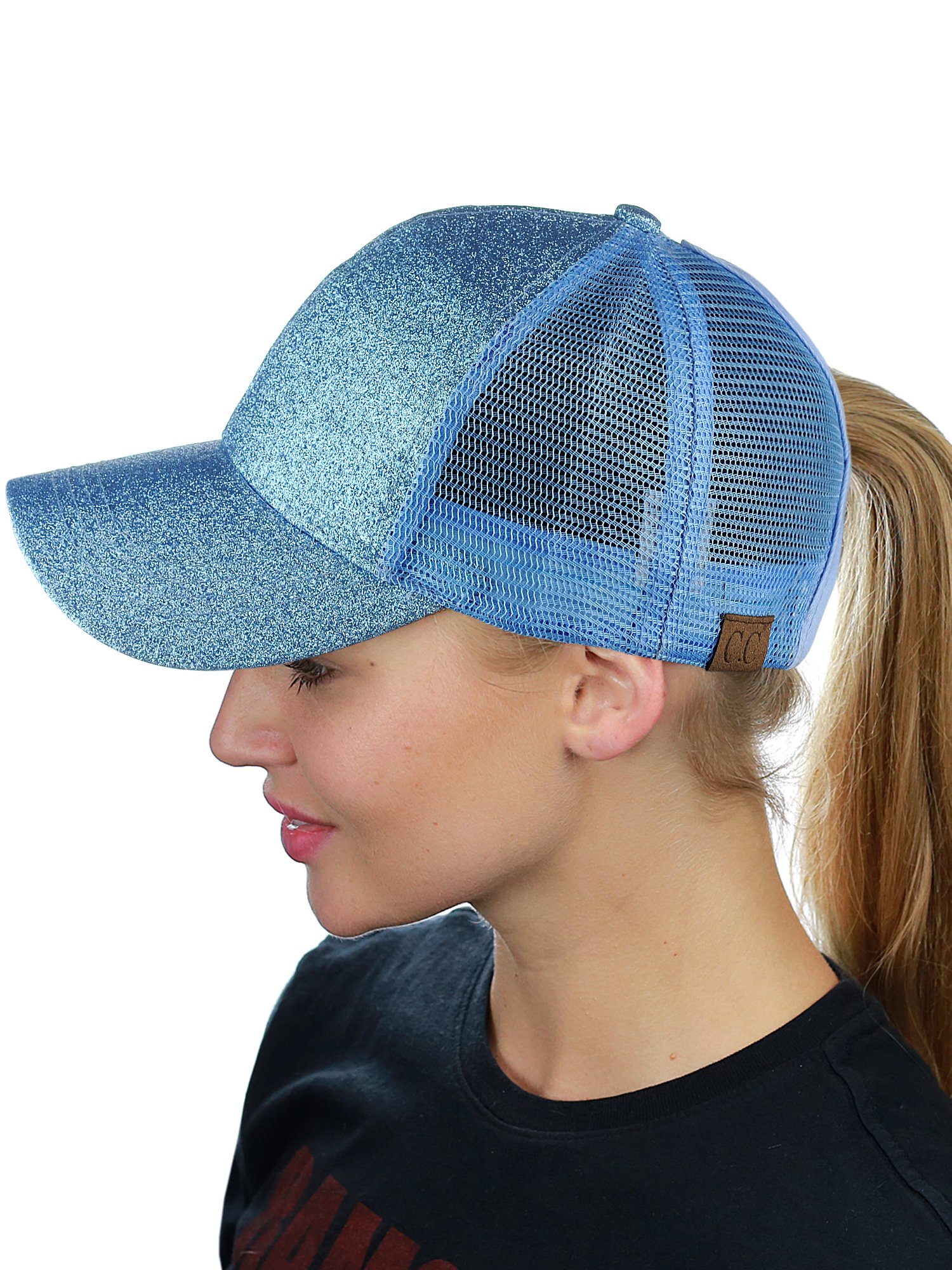 C.C Ponycap Messy High Bun Ponytail Adjustable