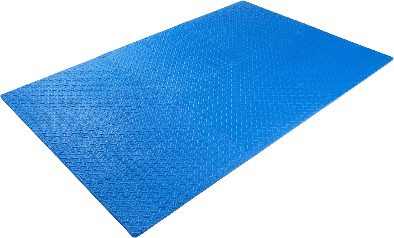 ProsourceFit Extra Thick Puzzle Exercise Mat1/2, EVA Foam Interlocking Tiles for Protective, Cushioned Workout Flooring for Home and Gym Equipment, Blue : Sports & Outdoors